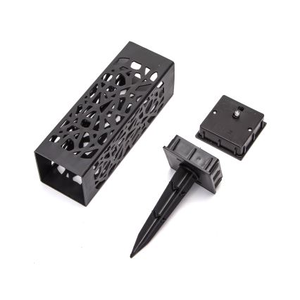 Aigostar - LED RGB Solarna lampa LED/0,006W/1,2V 28,5cm crno  IP44