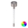 Aigostar - LED RGB Solarna lampa LED/0,006W/1,2V 36,7cm krom IP44