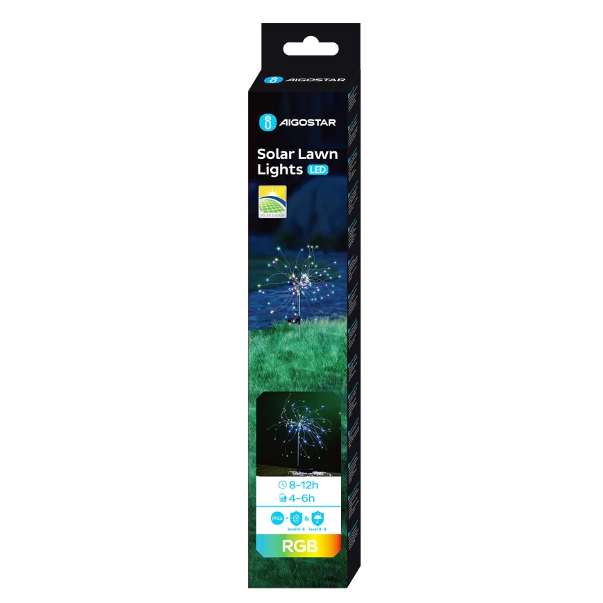 Aigostar - LED RGB solarna rasveta LED/0,03W/1,2V IP44
