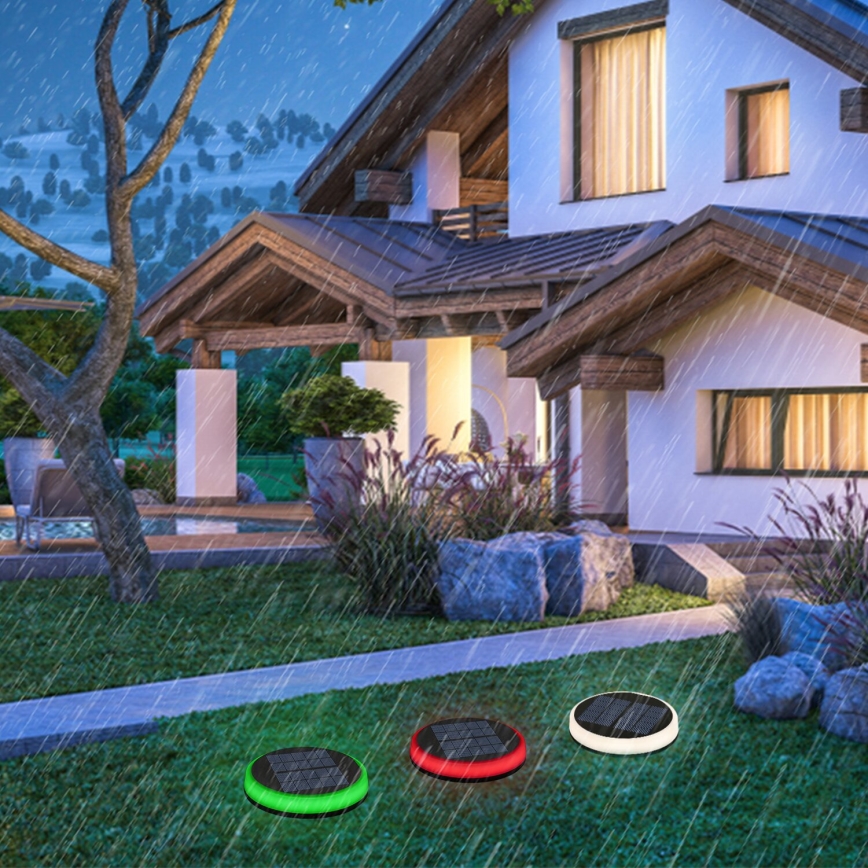 Aigostar - LED RGB solarna rasveta LED/0,6W/3,7V IP65