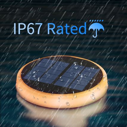 Aigostar - LED RGB solarna rasveta LED/0,6W/3,7V IP65