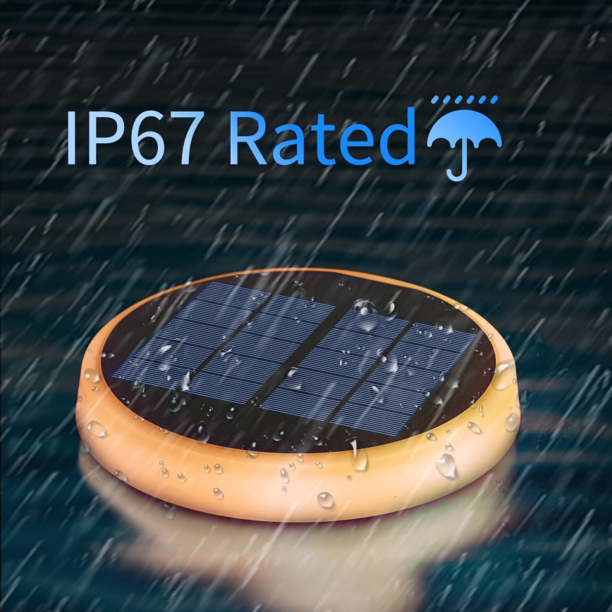 Aigostar - LED RGB solarna rasveta LED/0,6W/3,7V IP65