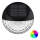 Aigostar - LED RGB Solarna zidna lampa LED/2W/1,2V crno IP44