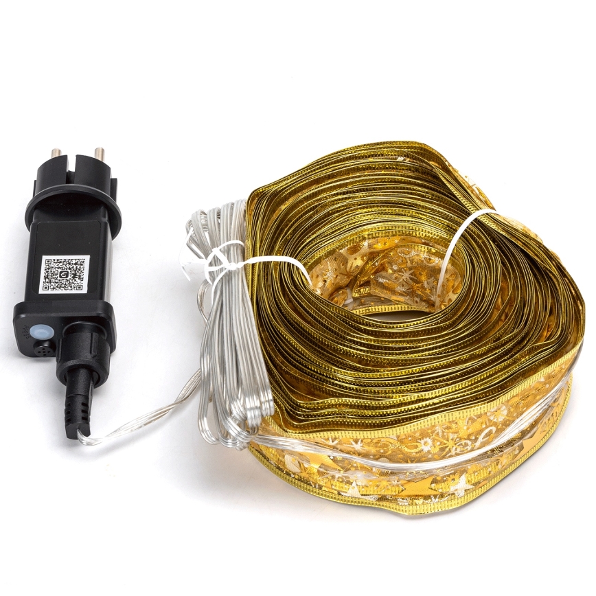 Aigostar - LED RGBICW Pametna spoljašnja božićna girlanda MESH 100xLED 10 m IP44 + daljinski upravljač