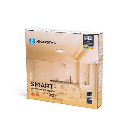 Aigostar - LED RGBW Plafonjera LED/22W/230V 2700-6500K Wi-Fi