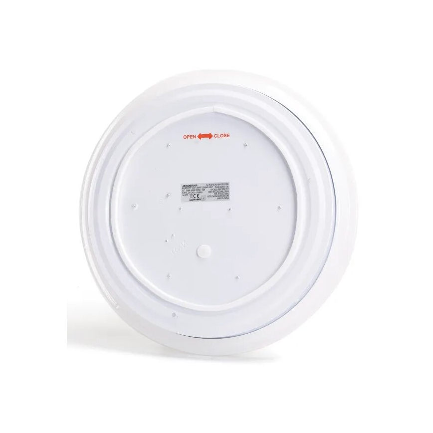 Aigostar - LED RGBW Plafonjera za kupatilo MESH LED/18W/230V 3000-6500K IP44 + Daljinski upravljač