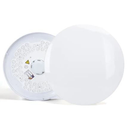 Aigostar - LED RGBW Plafonjera za kupatilo MESH LED/18W/230V 3000-6500K IP44 + Daljinski upravljač