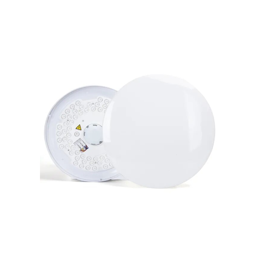 Aigostar - LED RGBW Plafonjera za kupatilo MESH LED/18W/230V 3000-6500K IP44 + Daljinski upravljač