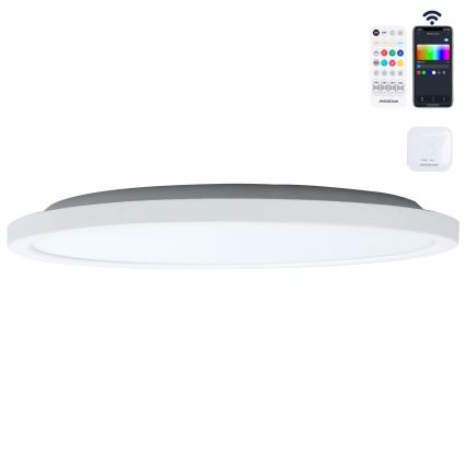 Aigostar - LED RGBW Prigušiva plafonjera MESH LED/24W/230V 3000-6500K bela + Daljinski upravljač