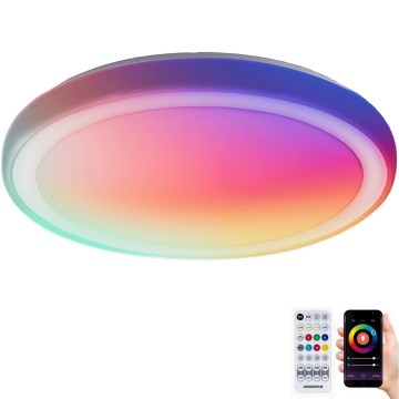 Aigostar - LED RGBW Prigušiva plafonjera MESH LED/36W/230V 3000-6500K + Daljinski upravljač