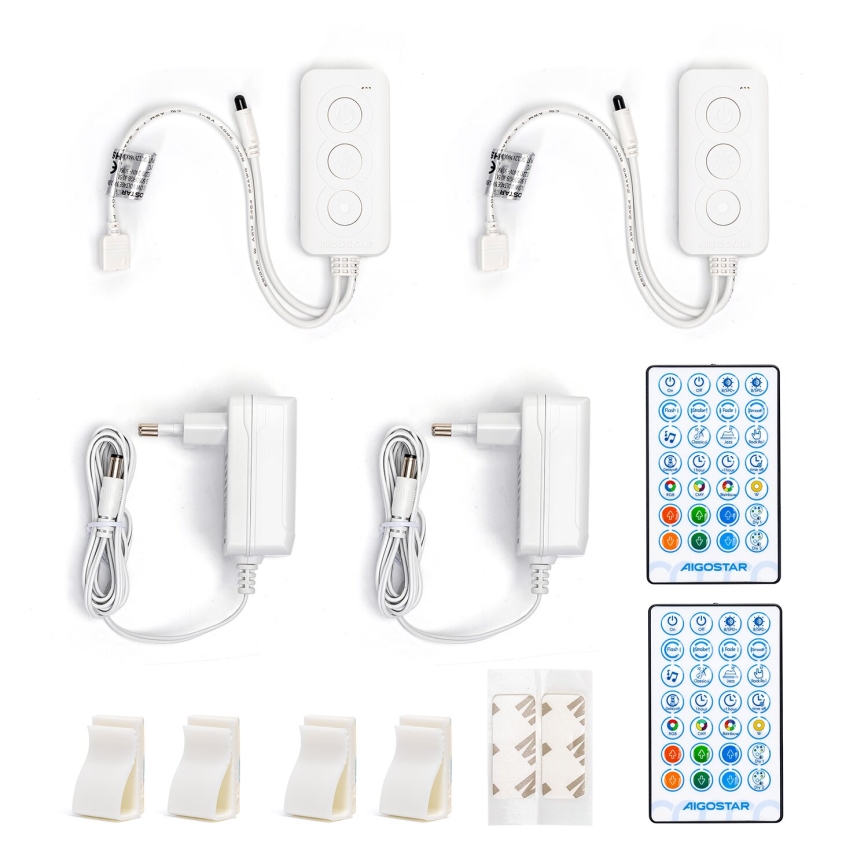 Aigostar - LED RGBW Prigušiva traka LED/18W/12V 2x5 m Wi-Fi