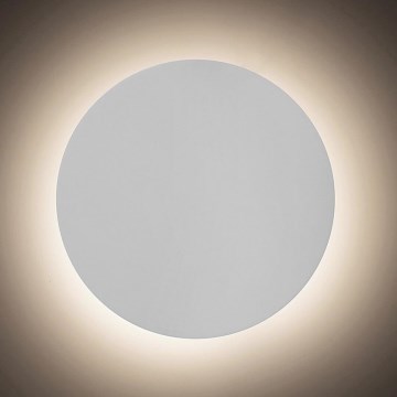 Aigostar - LED RGBW Prigušiva zid. lampa MESH Smart LED/12W/230V bela + Daljinski upravljač