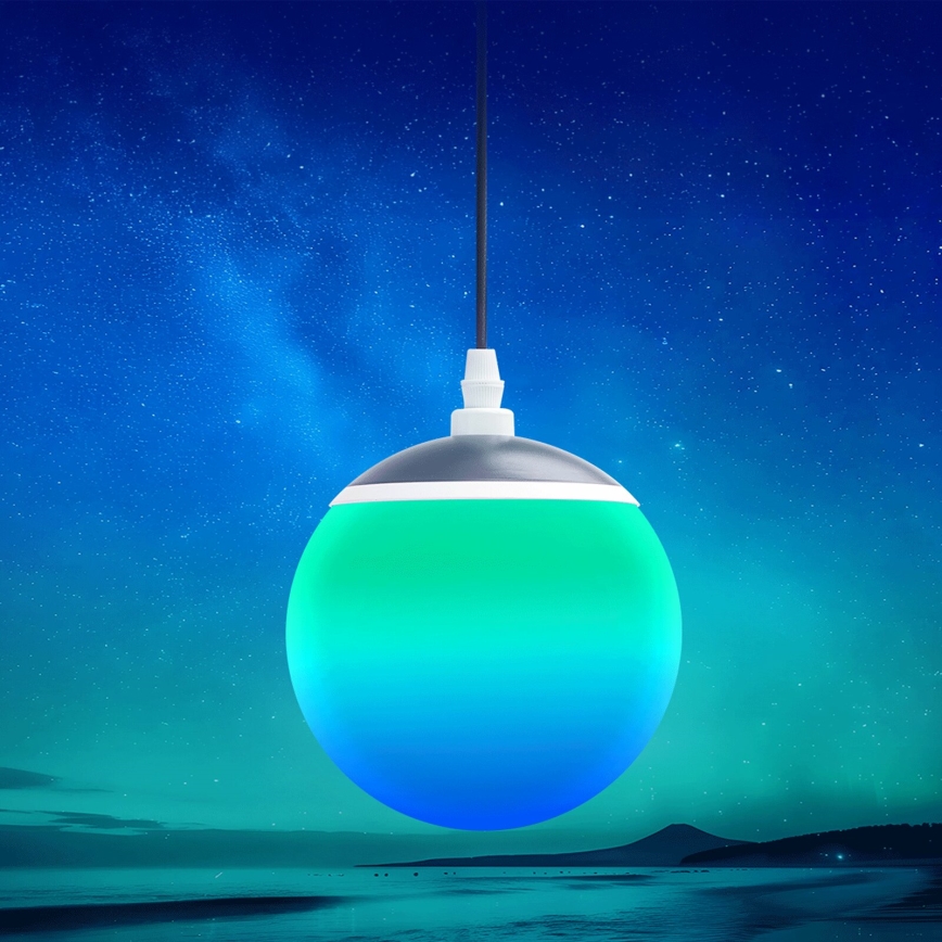 Aigostar - LED RGBW Prigušivi luster na sajli MESH LED/8W/230V 2700-6500K bela + Daljinski upravljač