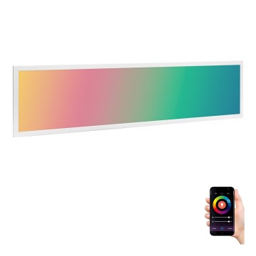 Aigostar - LED RGBW Prigušivi ugradbeni panel MESH LED/36W/230V 2700-6500K 120x30 cm