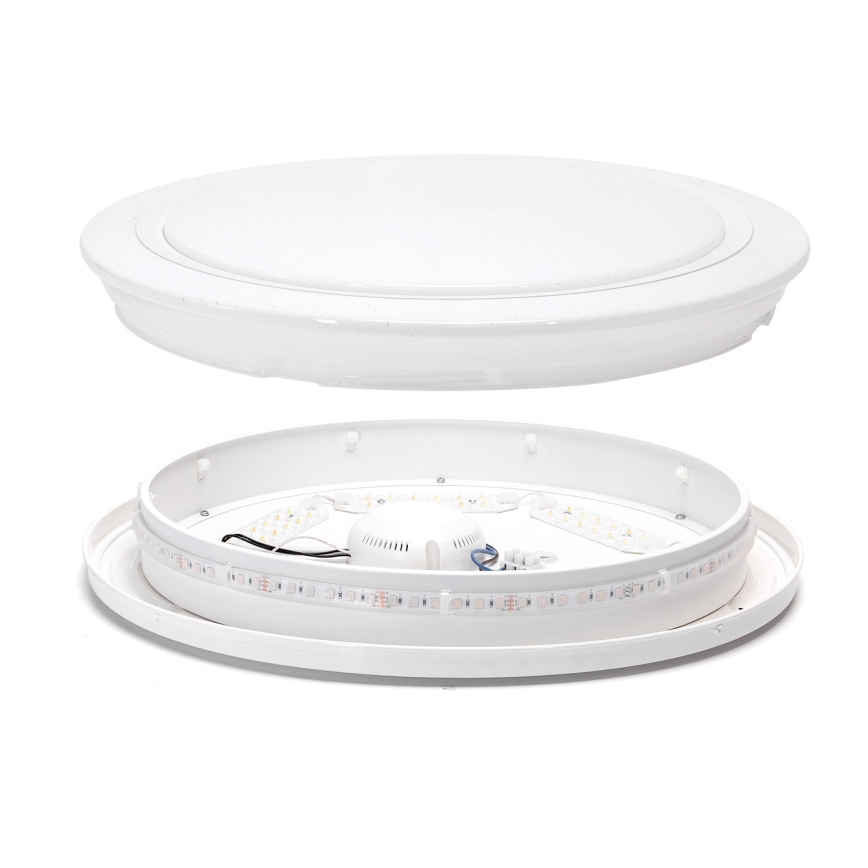Aigostar - LED RGBW Prigušivo osvetljenje za kupatilo LED/27W/230V 40 cm Wi-Fi