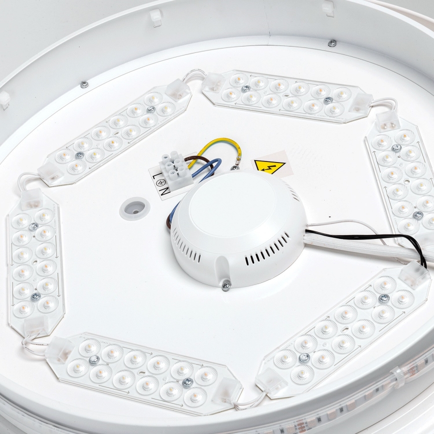 Aigostar - LED RGBW Prigušivo osvetljenje za kupatilo LED/39W/230V 50 cm Wi-Fi IP44