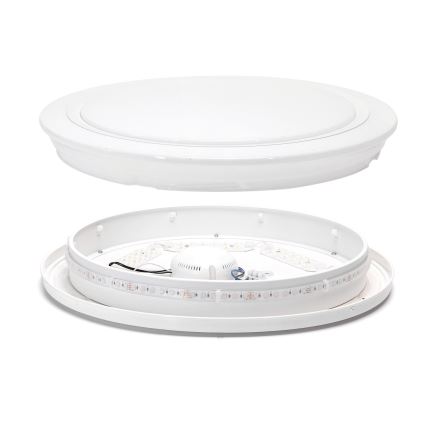 Aigostar - LED RGBW Prigušivo osvetljenje za kupatilo LED/39W/230V 50 cm Wi-Fi IP44
