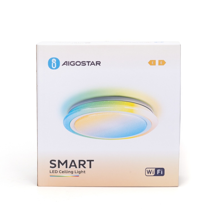 Aigostar - LED RGBW Prigušivo osvetljenje za kupatilo LED/39W/230V 50 cm Wi-Fi IP44