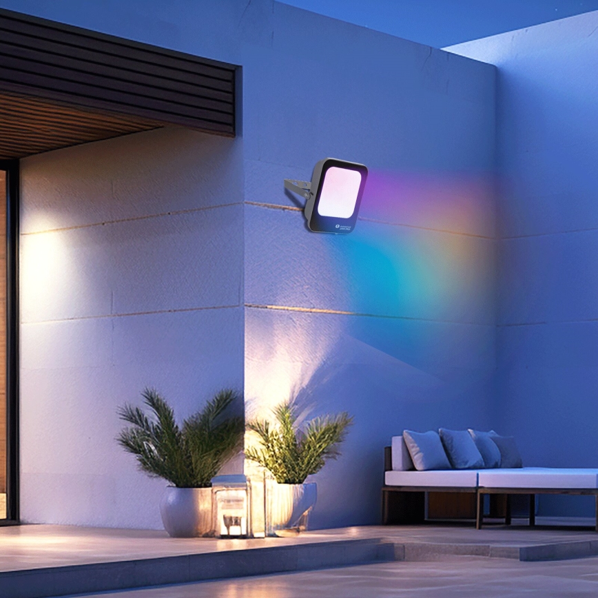 Aigostar - LED RGBW Reflektor MESH MESH LED/20W/230V 6500K IP65 + Daljinski upravljač