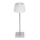 Aigostar - LED RGBW Spoljašnja prigušiva punjiva stona lampa LED/4W/5V 3600mAh bela/krom IP54