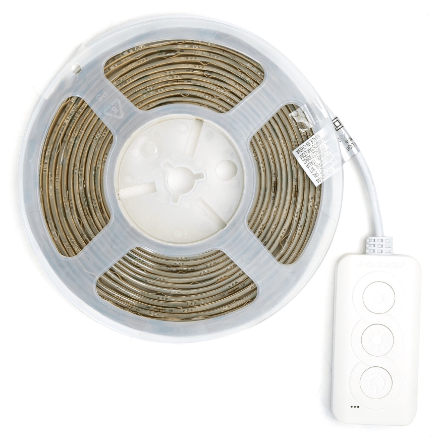 Aigostar - LED RGBW Traka 5m MESH MESH LED/24W/230V 2700-6500K + Daljinski upravljač