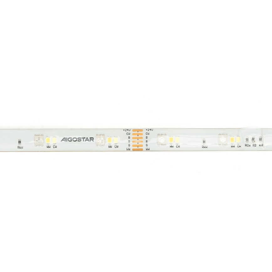 Aigostar - LED RGBW Traka 5m MESH MESH LED/24W/230V 2700-6500K + Daljinski upravljač