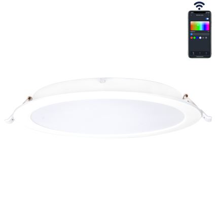 Aigostar - LED RGBW ugradbena lampa za kupatilo MESH LED/18W/230V 2700-6500K IP44