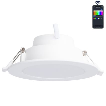 Aigostar - LED RGBW ugradbena lampa za kupatilo MESH LED/9W/230V 2700-6500K IP44