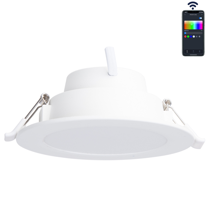 Aigostar - LED RGBW ugradbena lampa za kupatilo MESH LED/9W/230V 2700-6500K IP44