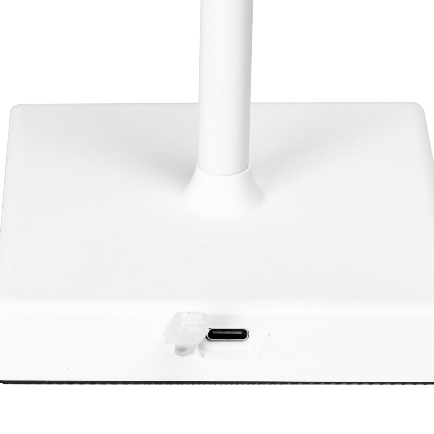 Aigostar - LED RGBW Spoljašnja prigušiva punjiva stona lampa LED/4W/5V 3600mAh bela IP54