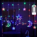 Aigostar - LED RGBY spoljna božićna girlanda 120xLED/8 funkcija 3x0,6m IP44 višebojna + daljinski upravljač