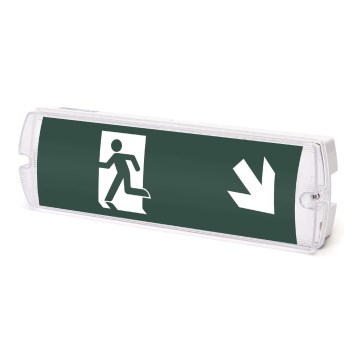 Aigostar - LED sigurnosno svetlo IZLAZ U NUŽDI LED/4W/230V IP65 6500K 600mAh