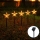 Aigostar - LED Solarna božićna lampa LED/0,054W/1,2V 1m IP65 topla bela