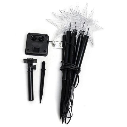 Aigostar - LED Solarna božićna lampa LED/0,054W/1,2V 1m IP65 topla bela
