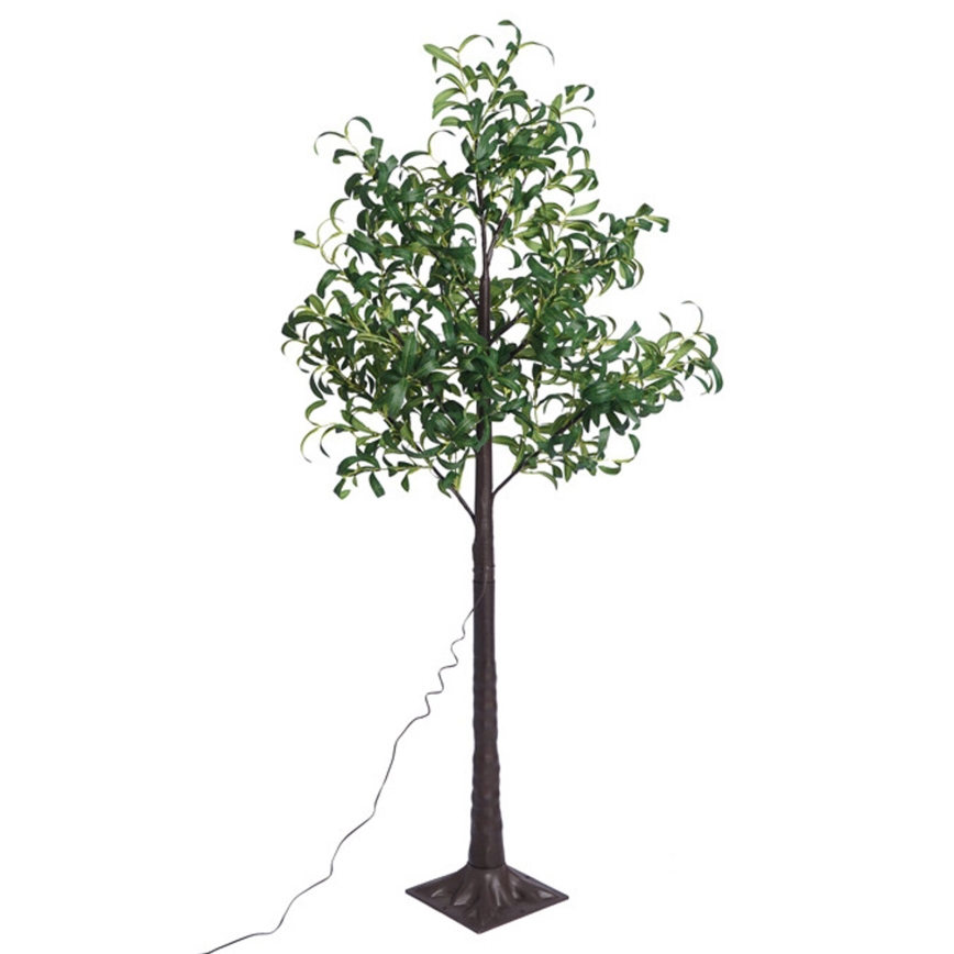 Aigostar - LED solarna dekoracija 210xLED/3,5m IP65 topla bela olive