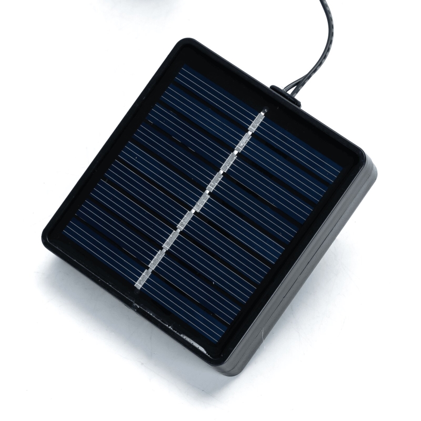 Aigostar - LED solarna dekoracija 60xLED/3,5m IP65 topla bela olive