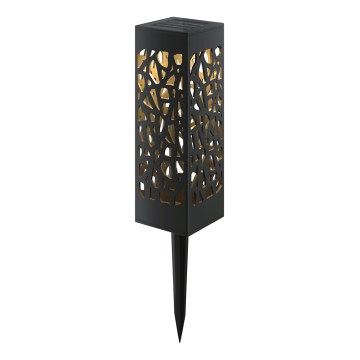 Aigostar - LED Solarna lampa LED/0,006W/1,2V 28,5 cm crno 6500K IP44