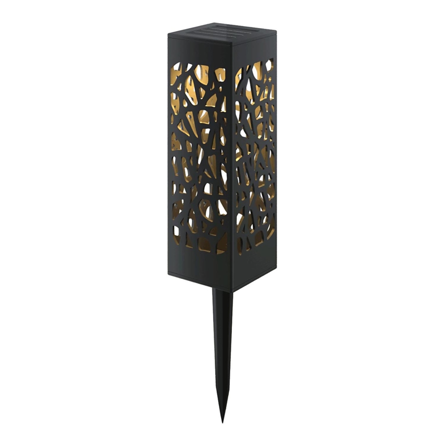 Aigostar - LED Solarna lampa LED/0,006W/1,2V 28,5cm crno 2700K IP44