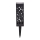 Aigostar - LED Solarna lampa LED/0,006W/1,2V 28,5cm crno 6500K  IP44