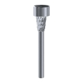 Aigostar - LED Solarna lampa LED/0,006W/1,2V 29,5 cm krom 6500K IP44