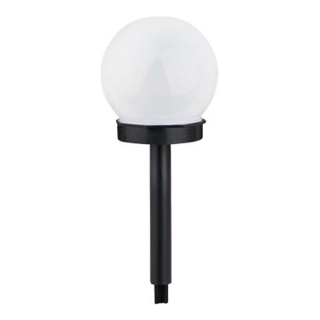 Aigostar - LED Solarna lampa LED/0,006W/1,2V 33cm crno 6500K IP44