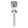 Aigostar - LED solarna lampa LED/0,006W/1,2V 35,5cm mat hrom 2700K IP44 100 mAh