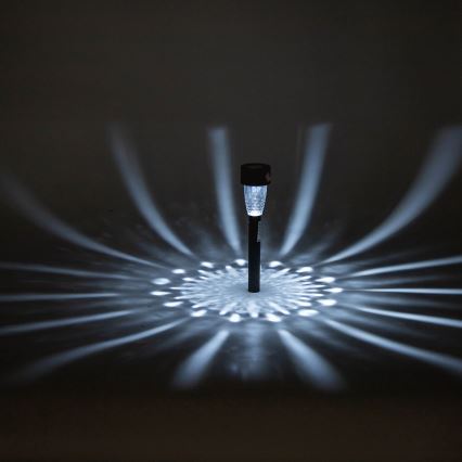 Aigostar - LED Solarna lampa LED/0,006W/1,2V 40mAh 6500K IP44 29,7 cm