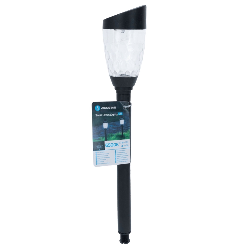 Aigostar - LED Solarna lampa LED/0,006W/1,2V 40mAh 6500K IP44 34,5 cm zvezda