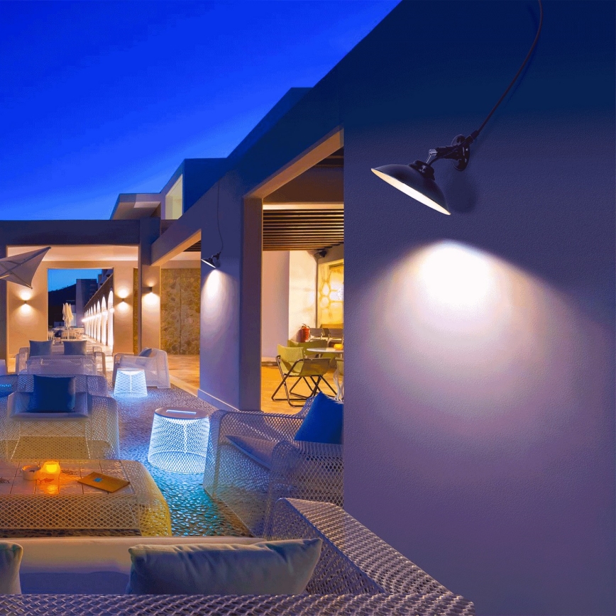 Aigostar - LED Solarna lampa sa senzorom LED/3,2V 3000K/4000K/6500K IP65 + Daljinski upravljač