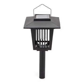 Aigostar - LED Solarna lampa sa zamkom za insekte LED/0,03W/1,2V 55,2cm crno 6500K IP44