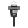 Aigostar - LED Solarna lampa sa zamkom za insekte LED/0,03W/1,2V 55,2cm crno 6500K IP44