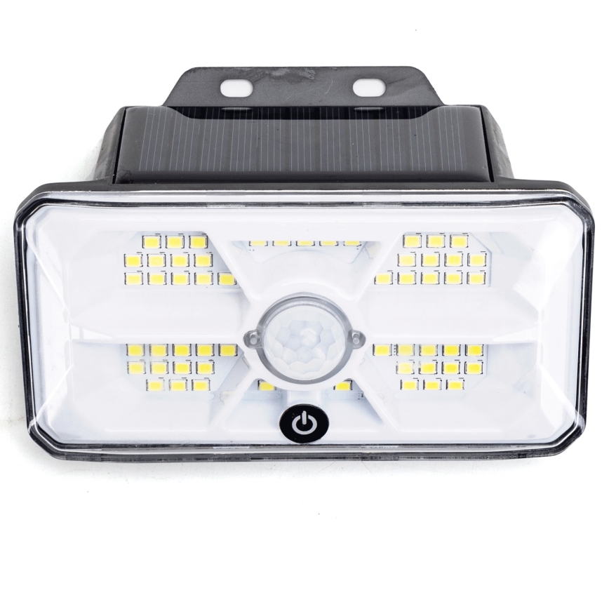 Aigostar - LED solarno svetlo sa senzorom LED/3,7V 6500K 500 mAh IP65 crno