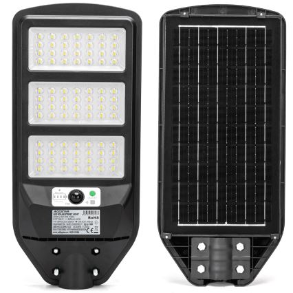 Aigostar - LED Solarna ulična svetiljka sa senzorom LED/150W/3,2V 8000mAh IP65 6500K + Daljinski upravljač