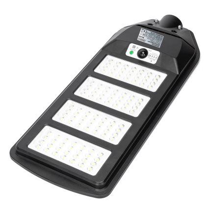 Aigostar - LED Solarna ulična svetiljka sa senzorom LED/200W/3,2V 12000mAh IP65 6500K + Daljinski upravljač